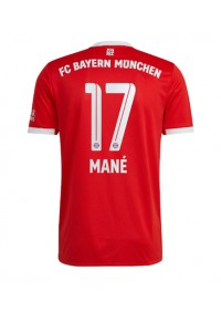 Fotbalové Dres Bayern Munich Sadio Mane #17 Domácí Oblečení 2022-23 Krátký Rukáv